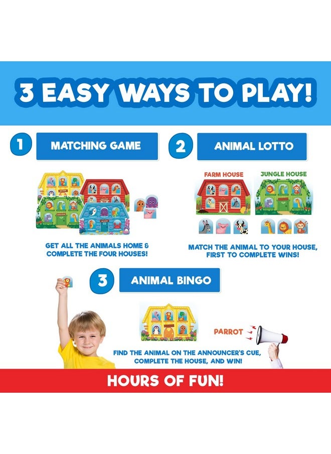 Einstein Box Who's in The House Game for Kids 2-5 Years Old | Toys & Gifts for Boys & Girls Ages 2-5 Years| Kids Games | Birthday Gift for Kids Ages 2,3,4,5 Years | Learning & Education Toys|