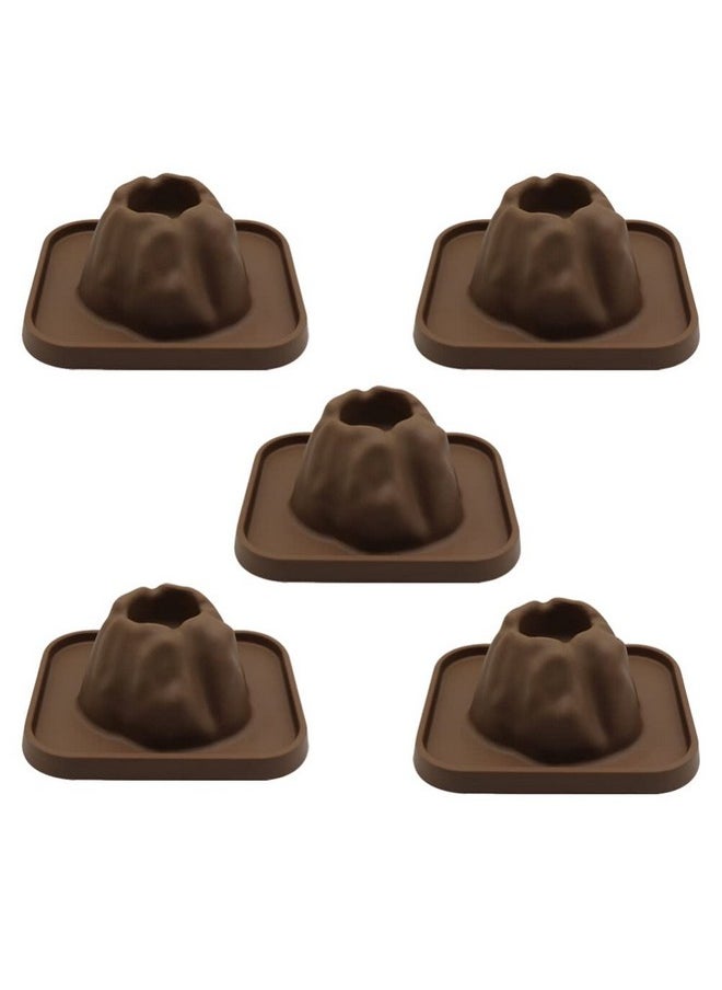 Toddmomy 5Pcs Volcanic Model Volcano Science Kit Volcano Eruption Toy Volcano Prop Scientific DIY Demonstration Model Fairy Garden Landscape Decoration