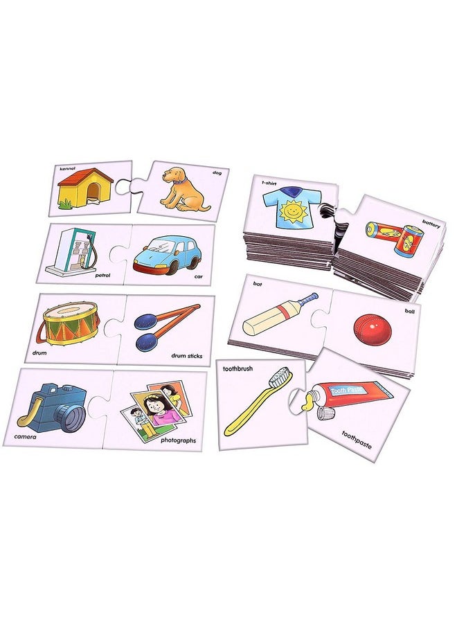 Creative's Things That Go Together | Pre-School Learning Puzzles | Educational Puzzles for Kids | Early Learning Puzzles | Eye-Hand Coordination | Ages 3 & Up