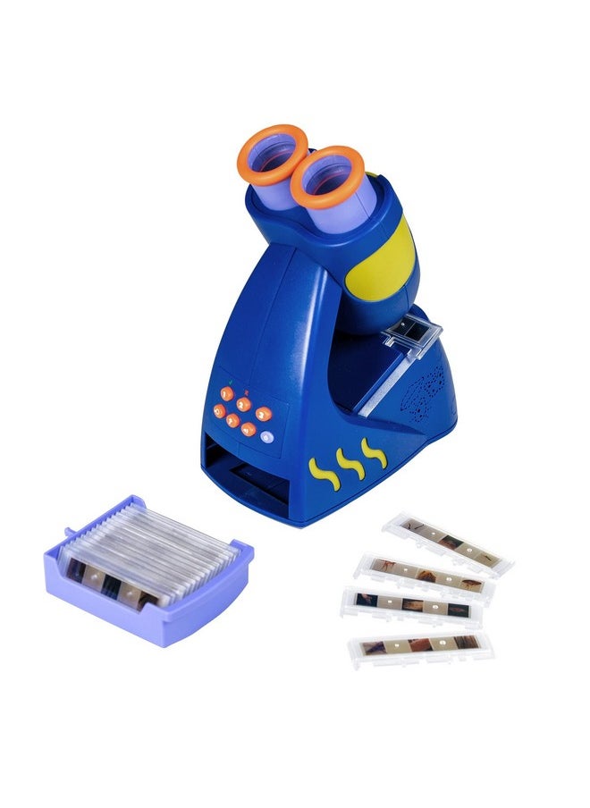 Educational Insights GeoSafari Jr. Talking Microscope Featuring Bindi Irwin: Microscope for Kids, STEM & Science Toy, Interactive Learning, Ages 3+