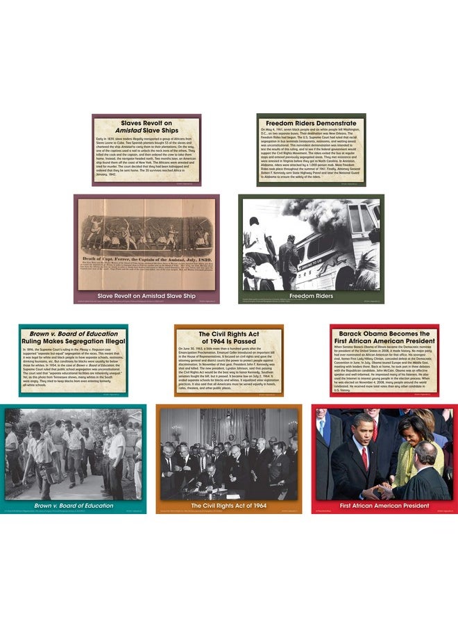 Edupress Black History Events Accents (EP63244)