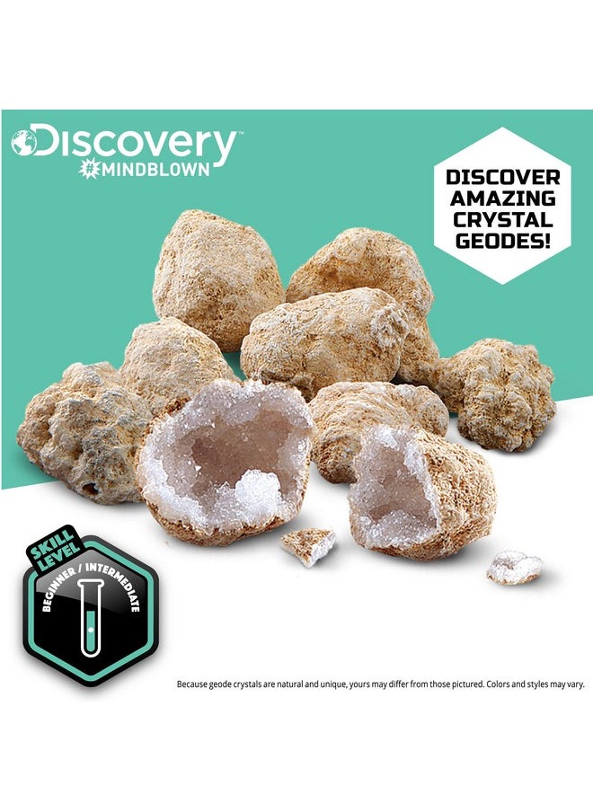 Discovery Kids Toy Mystery Crystals Geode Excavation Kit 14pc