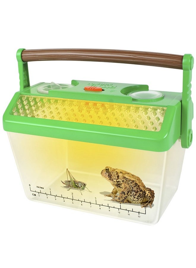 Nature Bound Bug Catcher Critter Barn Habitat for Indoor/Outdoor Insect Collecting with Light Kit, White