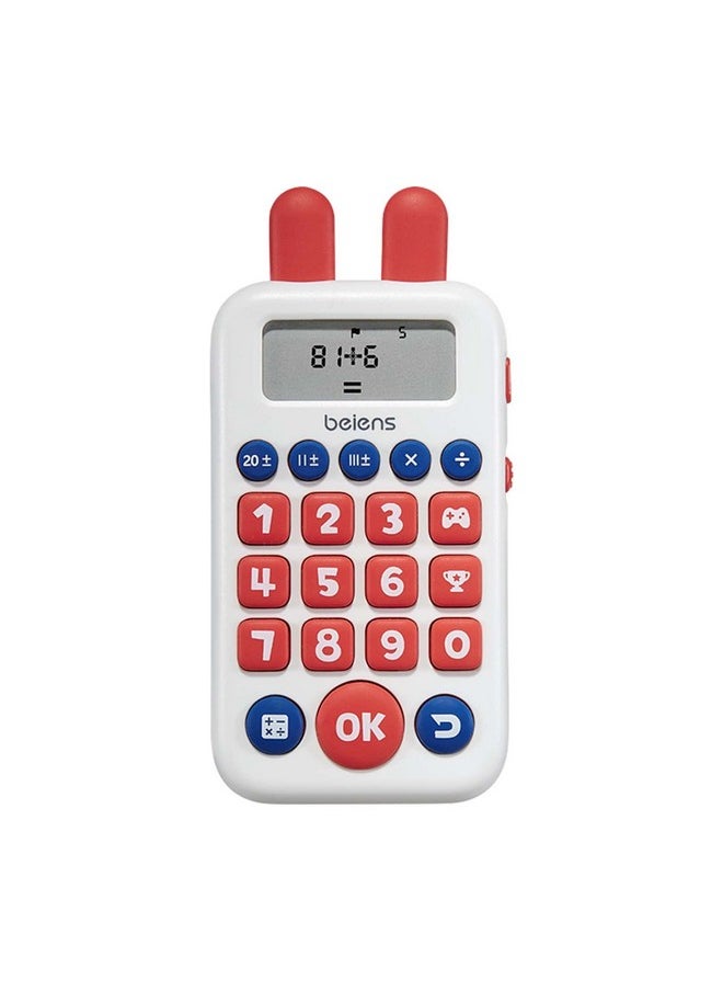 beiens Learning Toys for 4+ Year olds, Math Games, Educational Toys for Addition, Subtraction, Division and Multiplication Game, Electronic Math Flash Cards