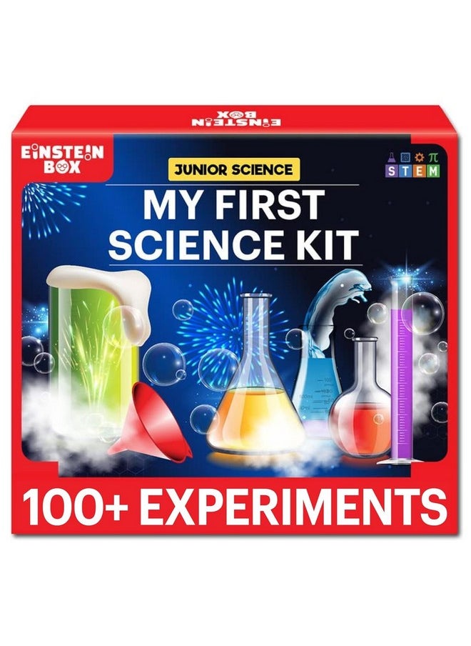 Einstein Box My First Science Kit for Boys and Girls Aged 4-6-8|Birthday Gifts Ideas for Kids| STEM Learning & Education Toys for 4,5,6,7,8 Year Olds | Gift Ideas for Boys & Girls |