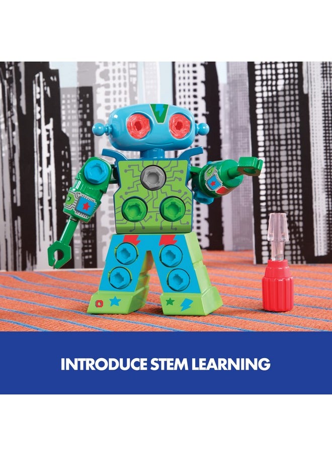 Educational Insights Design & Drill Robot Take Apart Toy, 23-Pieces, Preschool STEM Toy, Gift for Kids Ages 3+