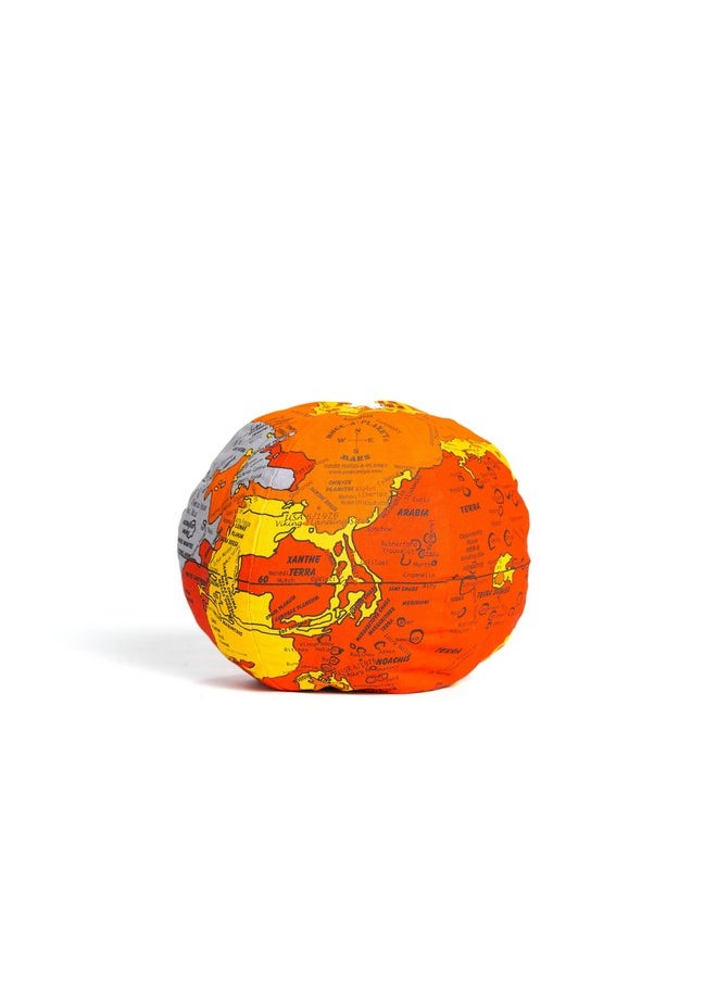 Hugg-A-Mars- The Original Soft & Huggable Red Planet. 400 Places Labeled, for All Ages Too. Kids Teens Adults,Teachers and Parents, Educational Toy