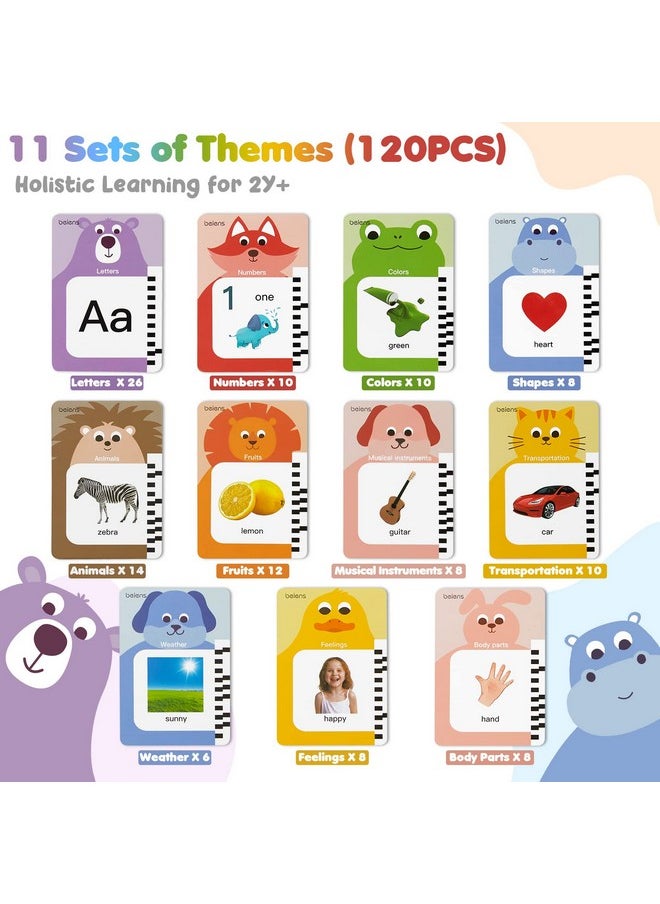 beiens Toddler Toys - Talking Flash Cards for Toddlers 2 3 4 5 6 Year Old with 240 Sight Words - Speech Therapy Autism Sensory Toys for Autistic Children - ABC Learning Educational Montessori Toys
