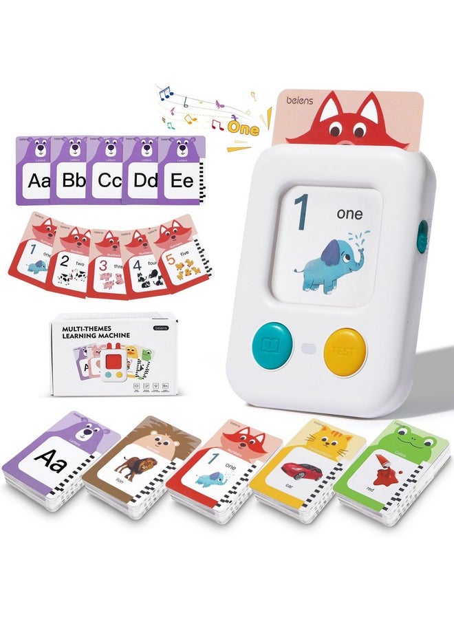 beiens Toddler Toys - Talking Flash Cards for Toddlers 2 3 4 5 6 Year Old with 240 Sight Words - Speech Therapy Autism Sensory Toys for Autistic Children - ABC Learning Educational Montessori Toys