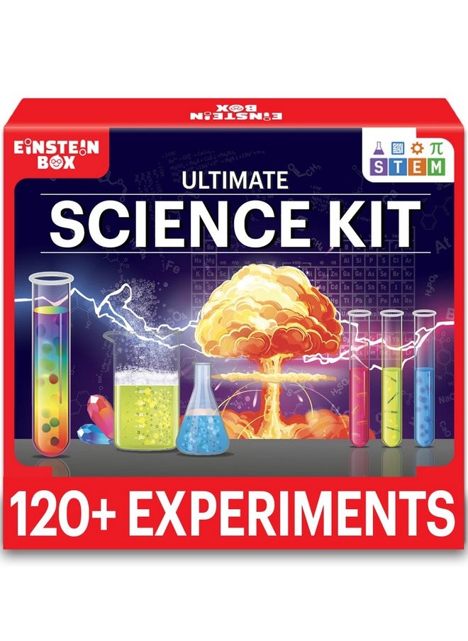 Einstein Box Ultimate Science Kit for Boys and Girls Ages 8-12-14| Birthday Gifts Ideas for Kids| STEM Learning Toys for 8,9,10,11,12,13,14 Year Olds|