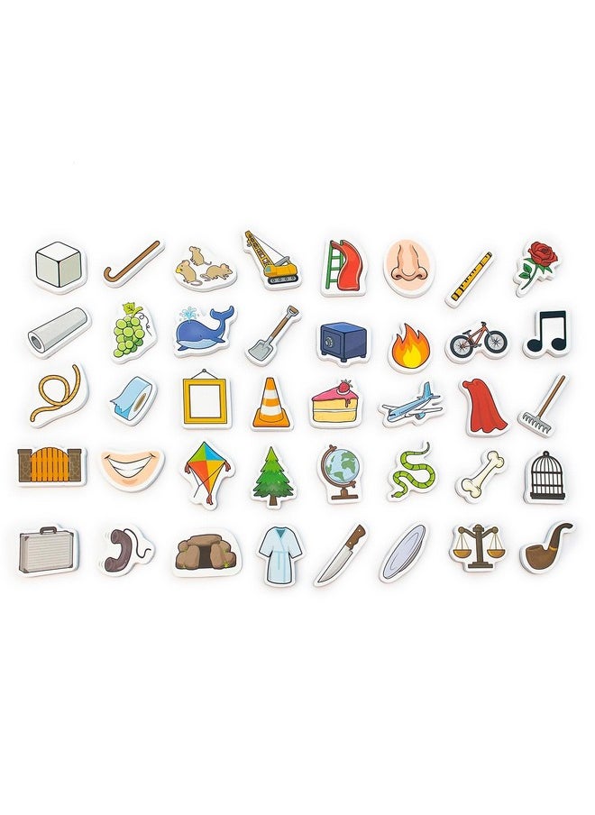 Junior Learning Magic-E Objects - Magnetic Learning Foam Objects, Multi Small