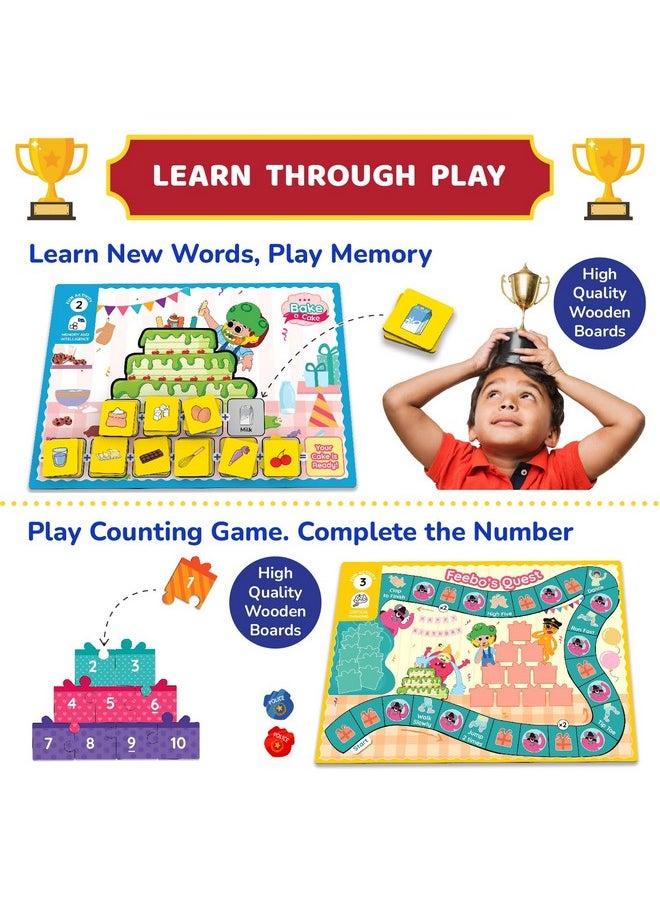 Smartivity Little Sparks Pre-School Learning Kit For Kids Age 4,5,6 Years Old, Gift Toy For Boys & Girls 4,5,6 Years Old, Educational Toys/Curriculum Based Activity Kit, Fun Birthday Gift