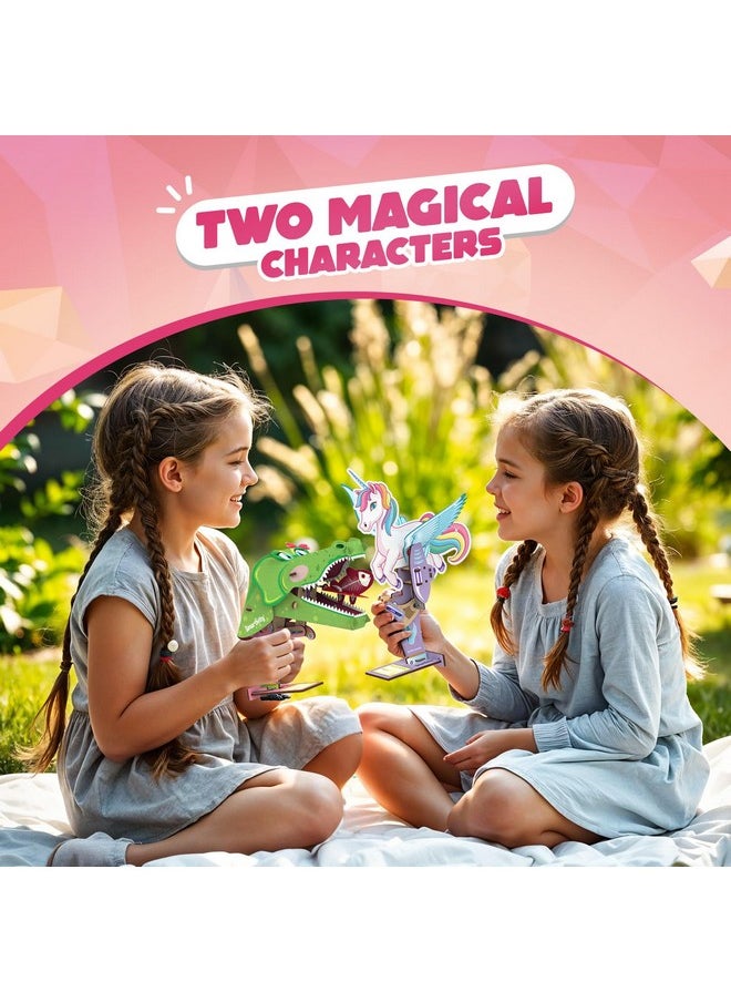Smartivity 2in1 Animals I Magical Unicorn & Cute Crocodile I Toys for Kids 6-12 Years Old | Birthday Gifts for Boys & Girls| DIY Science Toy for Kids 6,7,8,9,10,11,12 I STEM Educational Game