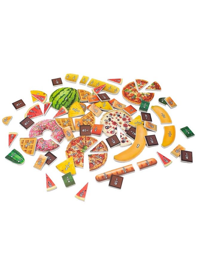 Junior Learning Food Fractions - Learn Fractions The Yummy Way, Multi