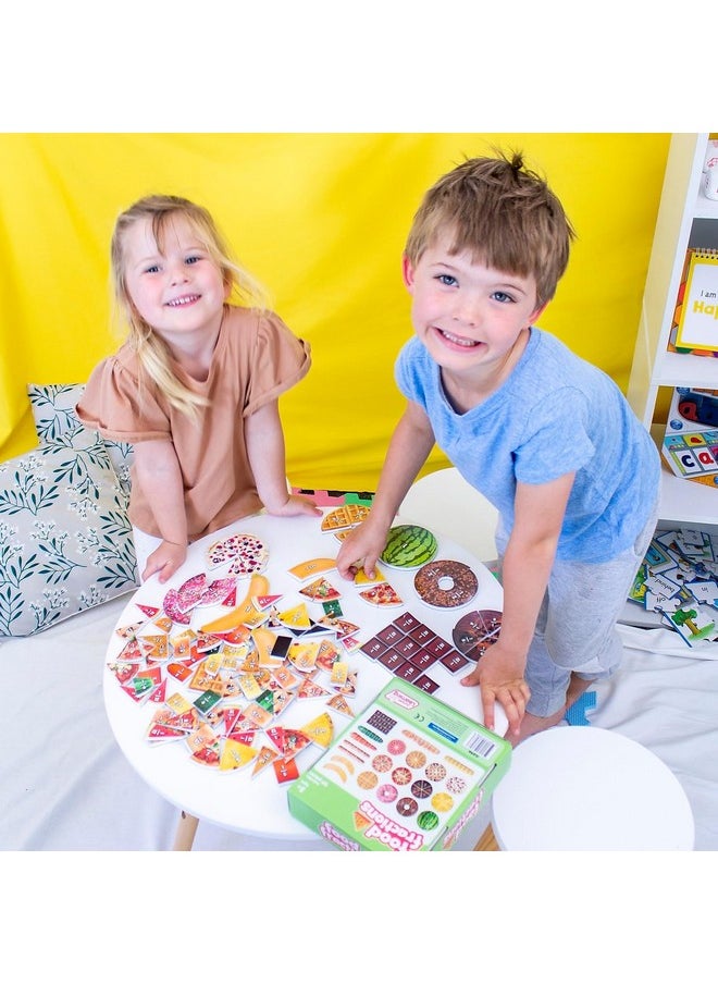 Junior Learning Food Fractions - Learn Fractions The Yummy Way, Multi