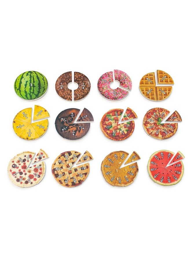 Junior Learning Food Fractions - Learn Fractions The Yummy Way, Multi