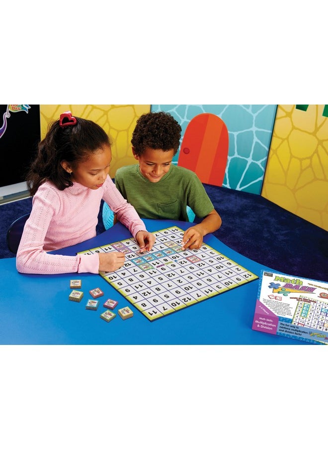 Learning Well Games by Edupress, Math Dash/Math Skills Multiplication & Division (EP62349)