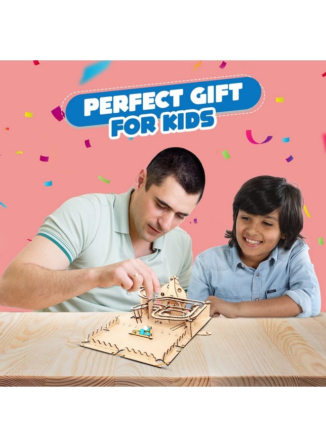 Smartivity Roller Coaster Marble Run STEM DIY Kit for Kids 8-14 Years | Best Birthday Gifts for Boys & Girls 8-10-12-14 Years Old | Educational Construction Activity Game