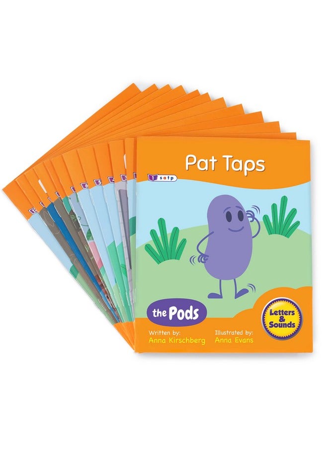 Junior Learning Decodable Readers The Pods - Phase 2 Letter Sounds: The Science of Reading, Easy decodable Texts, Beginning Readers, for Ages 5+, Grade K