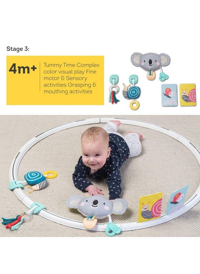 Taf Toys All Around Me Activity Hoop | Developmental Hoop, Prefect for Newborns and up, with 24 Developmental Activities. Designed to Promote Baby’s Senses, Motor Skills and Cognitive Development