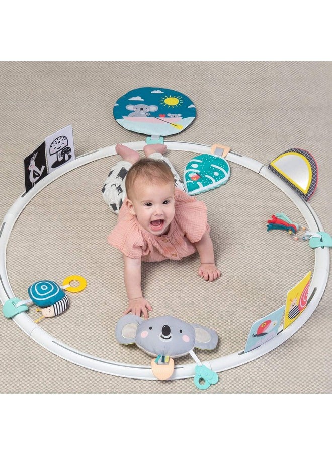 Taf Toys All Around Me Activity Hoop | Developmental Hoop, Prefect for Newborns and up, with 24 Developmental Activities. Designed to Promote Baby’s Senses, Motor Skills and Cognitive Development