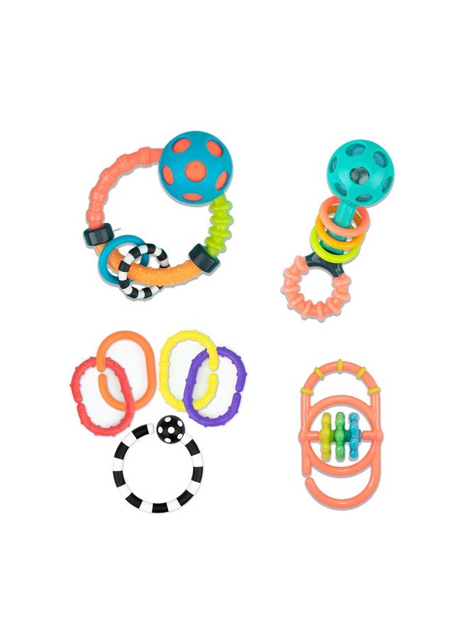 Sassy My First Toys Sensory Toy Gift Set for Ages 0+ Months