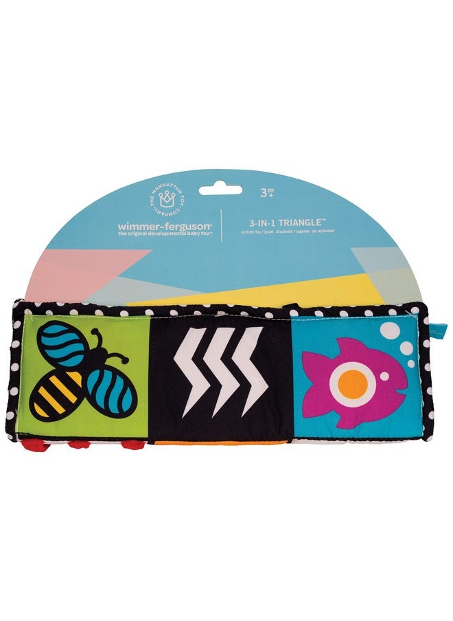 Manhattan Toy Wimmer-Ferguson Double Sided 3-in-1 Triangle Play and Pat Activity Mat