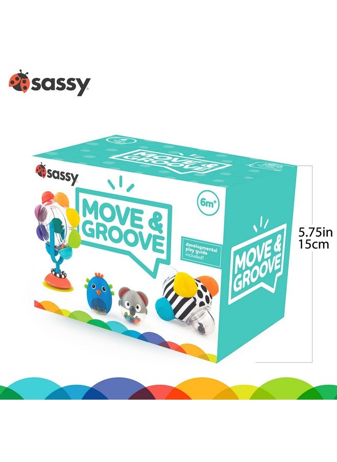 Sassy Move & Groove Baby Box - 6+ Months