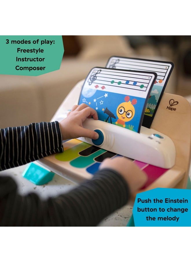 Baby Einstein and Hape Magic Touch Piano Wooden Musical Toddler Toy, Age 6 Months and Up