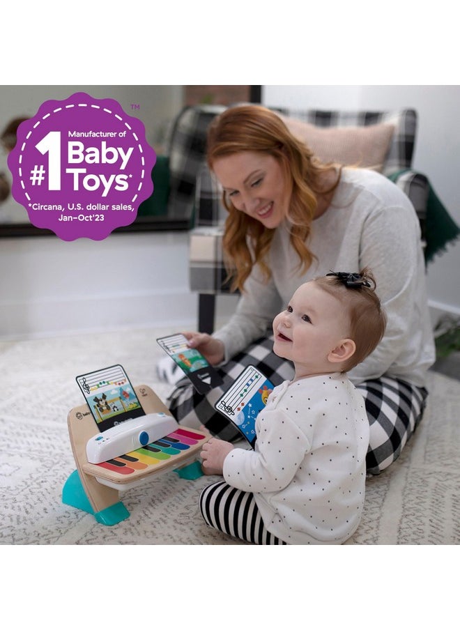 Baby Einstein and Hape Magic Touch Piano Wooden Musical Toddler Toy, Age 6 Months and Up