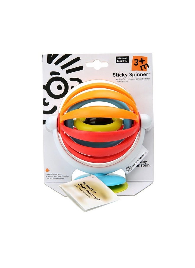 Baby Einstein Sticky Spinner BPA-free High Chair Activity Toy, Ages 3 Months+