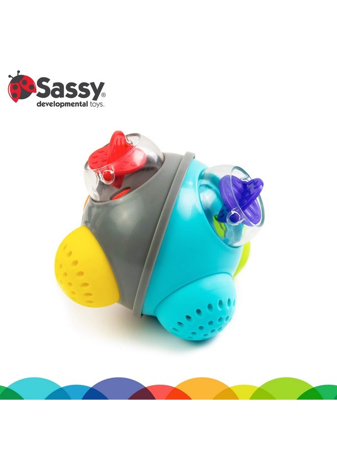 Sassy Rain Shower Bath Ball STEM Bath Toy, 6+ Months