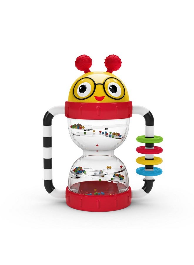 Baby Einstein Cal’s Sensory Shake-up Developmental Activity Rattle Toy, BPA Free, for Infants Ages 3 Months and up