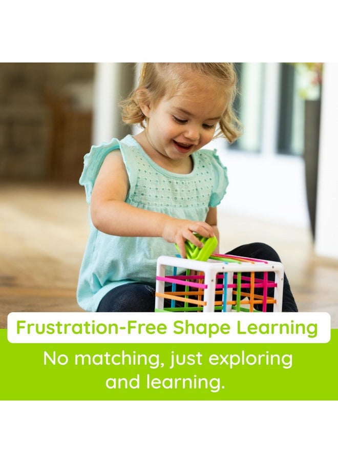 Fat Brain Toys InnyBin Shape Learning Toys, Sensory Toys for Babies and Toddlers, Baby Toys Ages 10 Months+