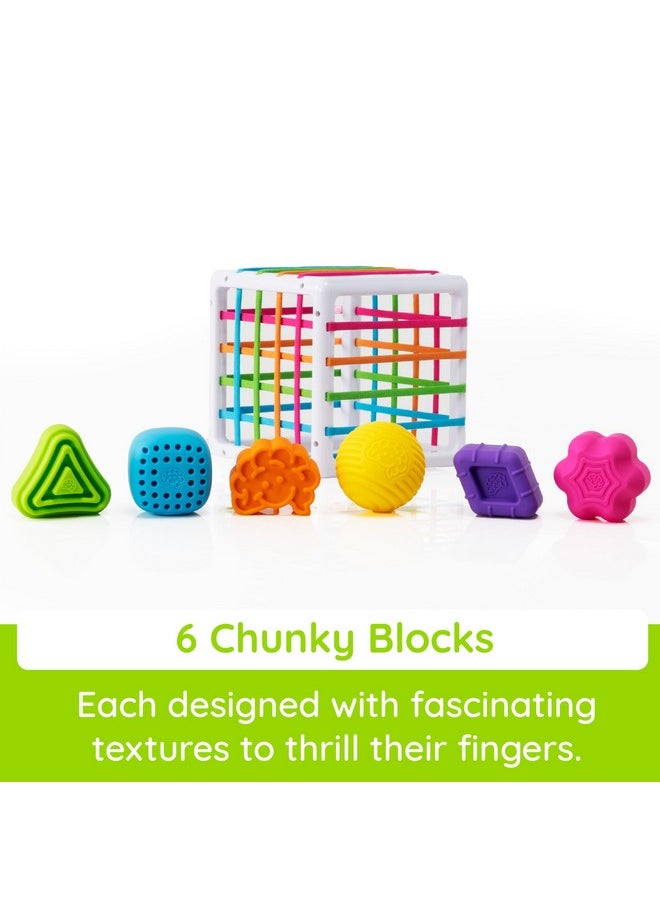 Fat Brain Toys InnyBin Shape Learning Toys, Sensory Toys for Babies and Toddlers, Baby Toys Ages 10 Months+