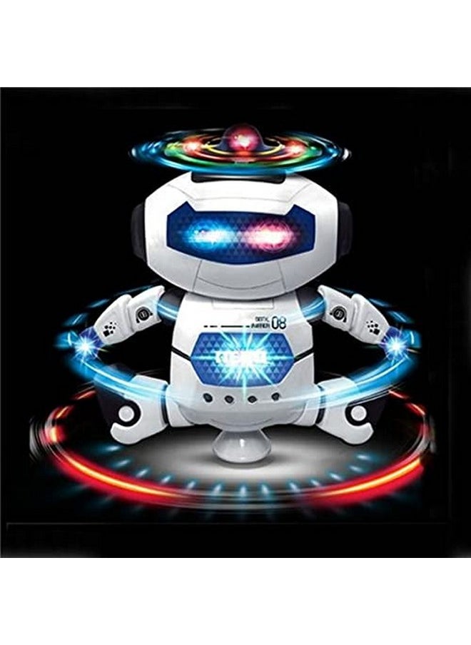 VGRASSP Dancing Robot Toy for Kids with Flashing Lights and Musical Sounds - Real Moving Action (Dancing Robot 2)