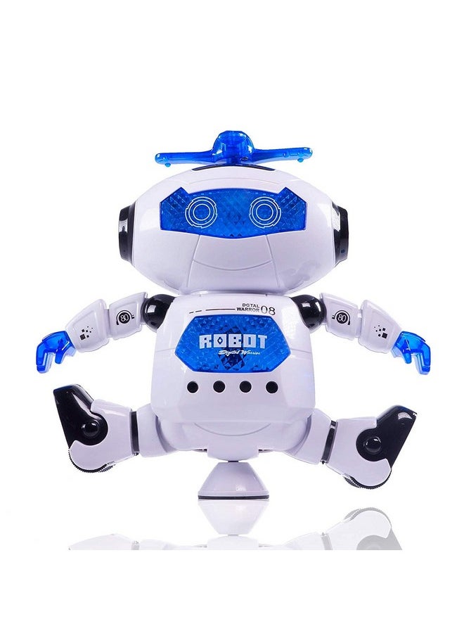 VGRASSP Dancing Robot Toy for Kids with Flashing Lights and Musical Sounds - Real Moving Action (Dancing Robot 2)