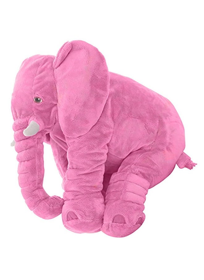 DearJoy Big Fibre Filled Baby Pillow and Stuffed Animal Elephant Soft Toy of Plush Hugging Pillow Material for Kids Boy/Girl as Birthday Gift (60 cm, Pink) Polyester