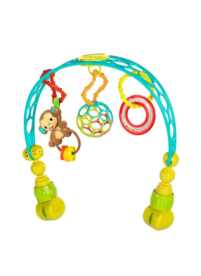 Bright Starts OBall Flex 'n Go Activity Arch Stroller or Carrier Take-Along Toy, Ages Newborn +