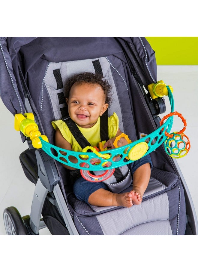 Bright Starts OBall Flex 'n Go Activity Arch Stroller or Carrier Take-Along Toy, Ages Newborn +