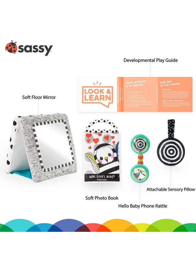 Sassy Look & Learn Baby Box - 0+ Months