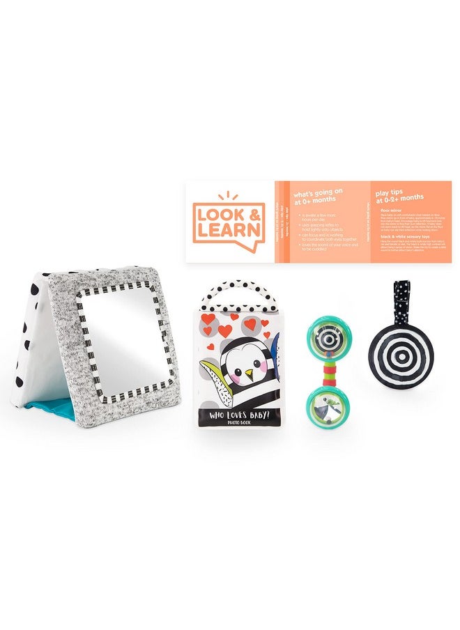 Sassy Look & Learn Baby Box - 0+ Months