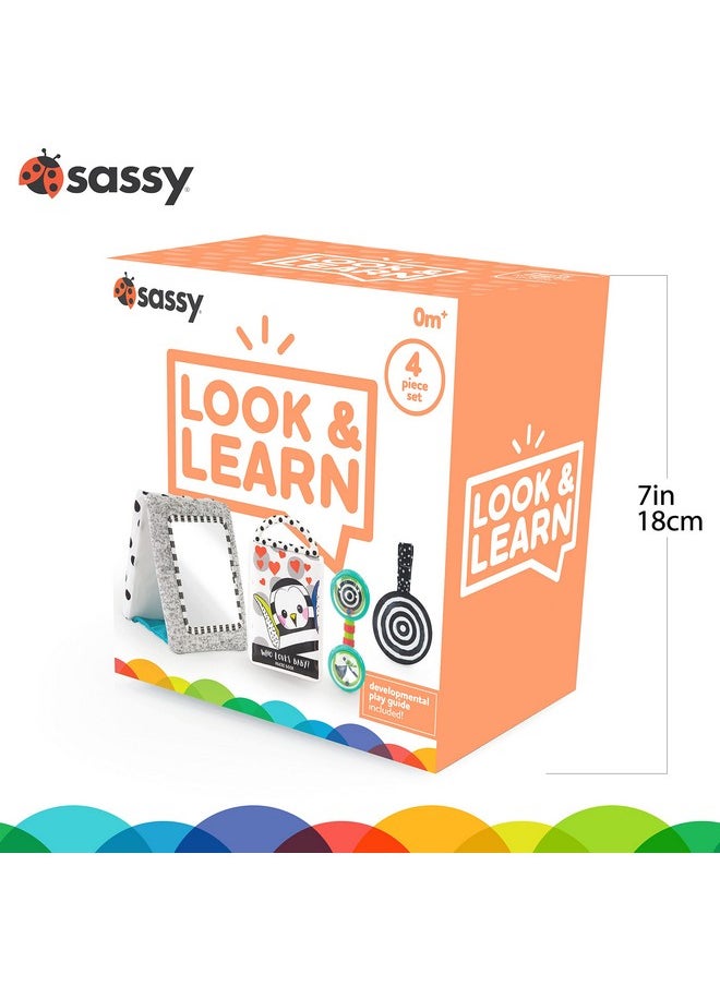 Sassy Look & Learn Baby Box - 0+ Months