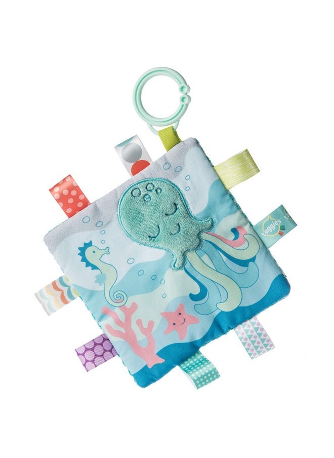 Taggies Crinkle Me Toy with Baby Paper & Squeaker, 6.5 X 6.5