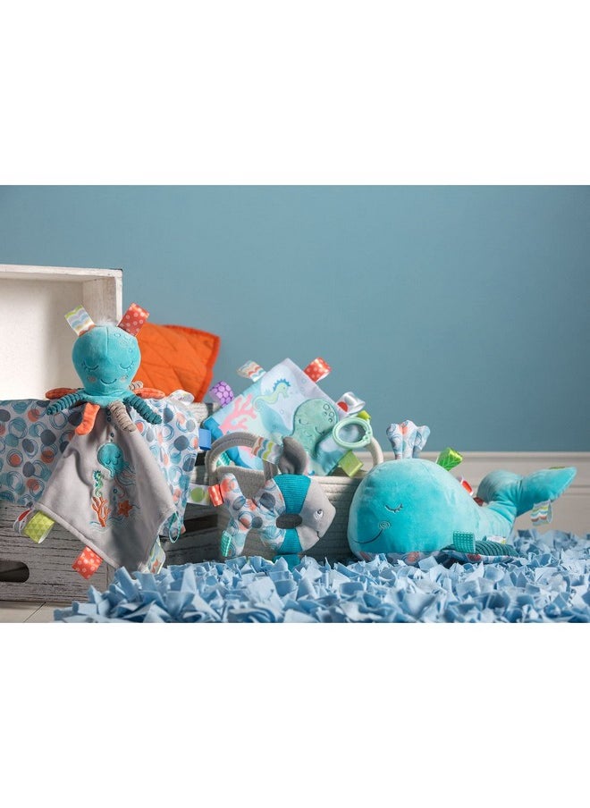 Taggies Crinkle Me Toy with Baby Paper & Squeaker, 6.5 X 6.5