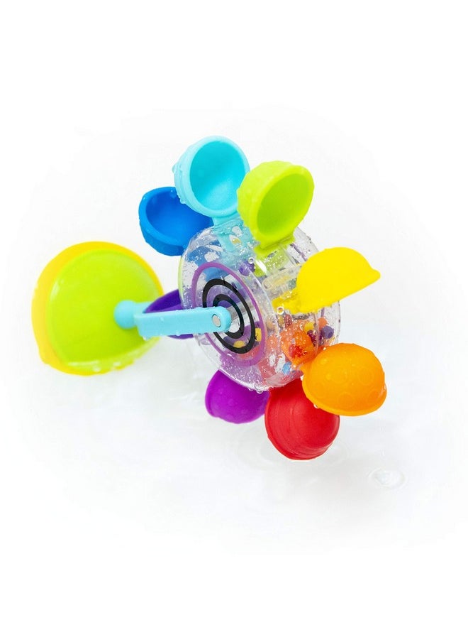 Sassy Whirling Waterfall Suction Toy for Bathtime - Stem - Ages 12+ Months, Multi