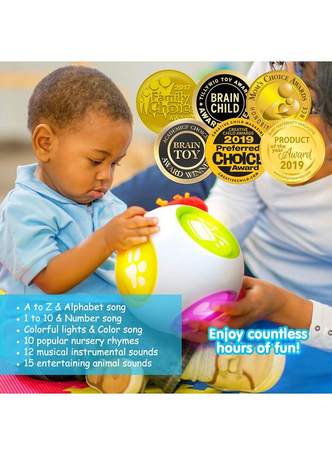 BEST LEARNING Learning Cube - Educational Musical Activity Center Block for Infants Babies Toddlers 6-12 Month and up - Toys for 1 Year Old - First Christmas or Birthday Present for Boy and Girl