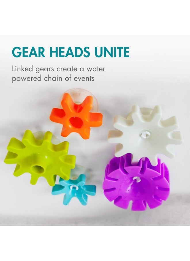 Boon Bundle Baby and Toddler Bath Toys - Includes Boon Pipes, Cogs, and Tubes Bathtub Toys - Toddler Sensory Toys - Multicolored - 13 Count - Ages 12 Months and Up