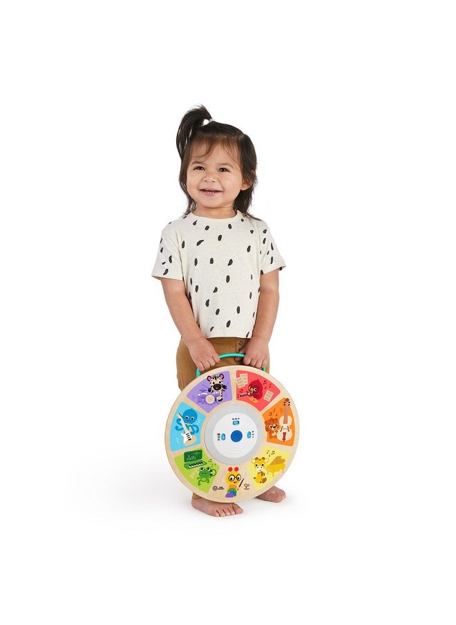 Baby Einstein Cal's Smart Sounds Symphony Magic Touch Wooden Electronic Activity Toy, Ages 6 Months +