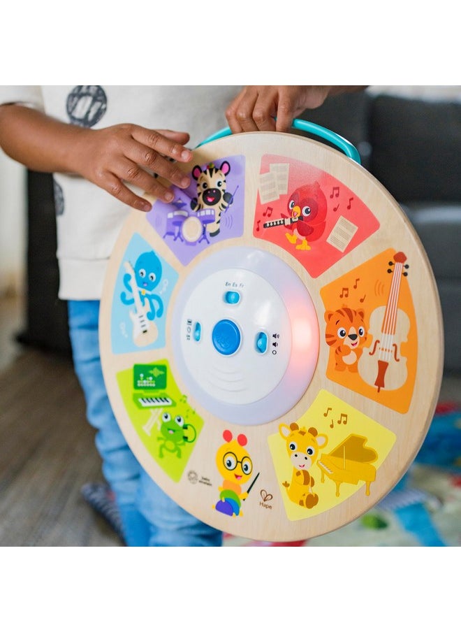 Baby Einstein Cal's Smart Sounds Symphony Magic Touch Wooden Electronic Activity Toy, Ages 6 Months +